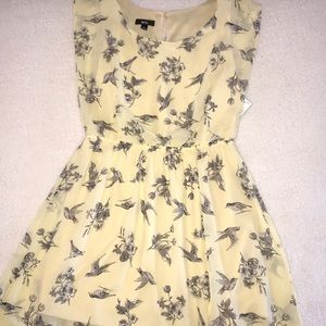 Juniors Large Printed Dress